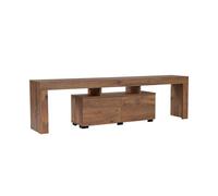 Meuble TV en bois "Enclave" - 180 x 31 x 50 cm - Marron