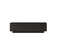 Meuble TV en bois ""FN1"" - 140 x 35 x 38 cm - Noir