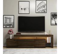 Meuble TV Beliz - Noyer 192 x 53 x 37