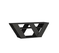 Meuble TV en bois "Pipralla" - 110 x 30 x 40 cm - Anthracite