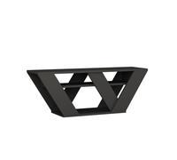 Meuble TV en bois "Pipralla" - 110 x 30 x 40 cm - Anthracite