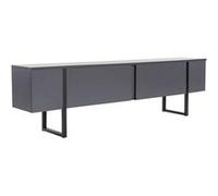 Meuble TV en bois "Serenity" 180 x 30 x 50 cm - Anthracite 12