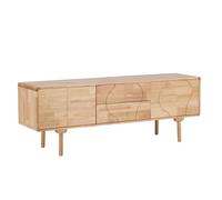 Meuble TV en Bois Skärhamn 180cm Naturel