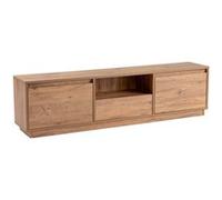 Meuble TV en bois "Vanguard" - 160 x 29 x 42 cm - Pin atlantique 12