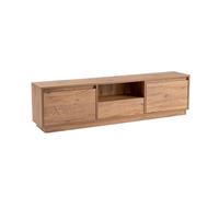 Meuble TV en bois "Vanguard" - 160 x 29 x 42 cm - Pin atlantique