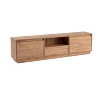 Meuble TV en bois "Vanguard" - 160 x 29 x 42 cm - Pin atlantique