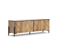 Meuble tv Hatto, 156.8x50cm, Chêne, Vicco 40523