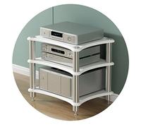 Meuble TV HiFi avec 2 niveaux pour système de divertissement à domicile