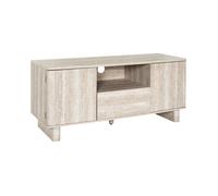 Meuble Tv - Home Deco Factory - Pietra - Blanc Et Beige