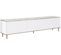 Meuble TV Imaj Marbre Blanc, Or 180 x 45,2 x 35