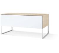 NorStone Khalm Chêne / Blanc - Meubles TV