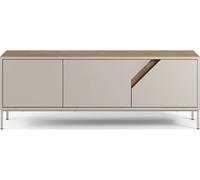 Meuble TV Lilou 3P 150cm chêne crème 150 x 35 x 55cm
