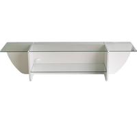 Meuble TV Lily tv blanc 158 x 35 x h40 cm