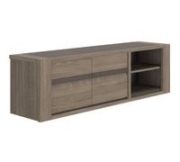 Meuble TV MARCEAU - Coloris Chêne Reed - 190 × 48 × 57 cm - GAMI