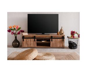 Meuble TV - MARRAKESCH - Chêne - 160 x 50 x 40 cm