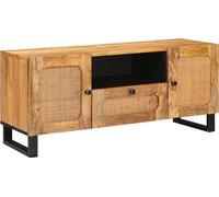 Meuble TV Marron 105 x 33 x 46 cm Bois de mangue massif