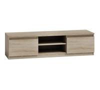 Meuble TV/ Meuble de salon - MALWA RTV 140 - CHÊNE SONOMA - Moderne - Scandinave - Beige