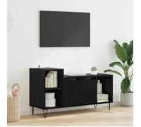 Meuble tv - meuble hi-fi Vidaxl Meuble TV Chêne noir 100 x 35 x 55 cm Bois d'ingénierie