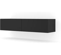 Meubles TV - AC-Déco - Meuble TV ""Bingo"" - Noir mat - L 140 cm