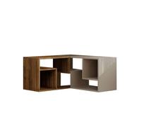 Meuble TV modulable en bois "Glis" - 145 x 35 x 44 cm - Beige