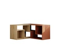 Meuble TV modulable en bois "Glis" - 145 x 35 x 44 cm - Terracotta