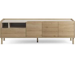 Meuble TV Monza 3P1T1N chêne crème 180 x 44 x 55.5cm