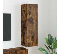 vidaXL Meuble TV mural 2 pcs Béton 30 x 31 x 60 cm Bois d'ingénierie