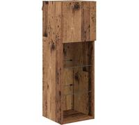 Meuble TV mural Bois ancien 30,5 x 30 x 90 cm Bois d'ingénierie