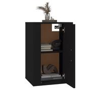 Meuble TV mural - CLOUD - Armoire Hifi - Noir 40x34,5x60 cm - T770