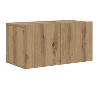vidaXL Ensemble Meuble TV Marron 60 x 30 x 30 cm Bois d'ingénierie, Meuble de Rangement Moderne pour Salon, Meuble TV rectangulaire, Ensemble Compact, décor en Bois, unité Murale