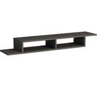 Meuble TV Muson anthracite 120 x 29,6 x h18,2 cm