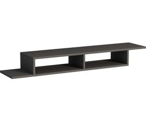 Meuble TV Muson anthracite 120 x 29,6 x h18,2 cm