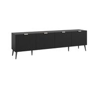 Meuble TV Nand 180 x 35 x 51 cm noir
