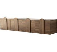 Meuble TV New line noyer 180 x 35 x h35 cm