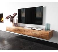 Meuble-TV New Live-Edge 175 cm acacia naturel 4 portes flottantes