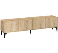 Meuble TV Nora - Saphir, Chêne 180 x 50 x 35