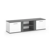 Meuble tv Novelli, 155x41cm, Anthracite, Vicco 32096
