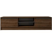 Meuble TV Olça - Noyer, Anthracite 180 x 45 x 40