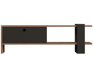 Meuble TV Ova Chêne Anthracite 120 x 36,8 x 25