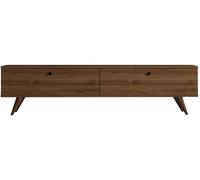 Meuble TV Paris - Noyer 160 x 40 x 25