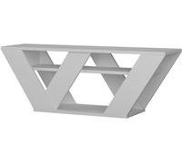 Meuble TV Pipralla - Blanc 110 x 40 x 30