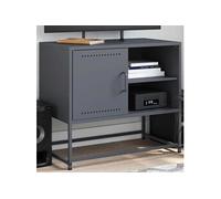 vidaXL Meuble TV rose 100,5x39x60,5 cm acier