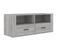 Meuble TV Sonoma gris 100x35x40 cm Bois d'ingénierie
