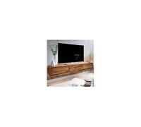 Meuble TV suspendu 160x35x25 cm en bois de sheesham massif