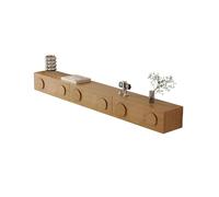 Meuble TV Suspendu, Ensemble Multimédia Mural avec Tiroir À Abattant, Étagère TV en Bois De Style Mid-Century Modern pour Salon, Bureau Ou Chambre(B,180cm)