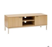 Meuble TV ""Tasso"" L120cm effet bois naturel - 5 five simply smart