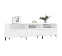 Meuble TV tendance et pratique - Table TV SALON - blanc 150x30x44,5 cm bois d'ingénierie 6LoS4l