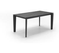 Meuble TV Tito en pierre fossilisée d'agate blanche, structure en contreplaqué marine renforcé et résine - Finition beige 130 cm