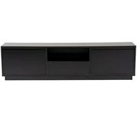 Meuble TV Vanguard - Bois, Noir 160 x 42 x 29,5