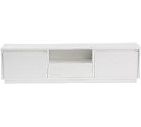Meuble TV Vanguard Naturel, Blanc 160 x 42 x 29,5